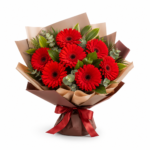Kırmızı Gerbera Buketi